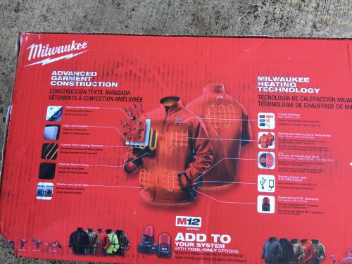Milwaukee Electric Tool 2391-M M12 Heated Jacket Kit, Medium, Red