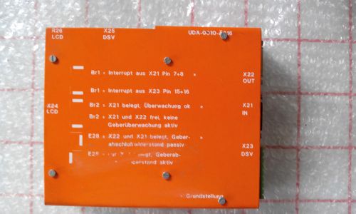 Display module for DSV 544CNC-3/570 drive