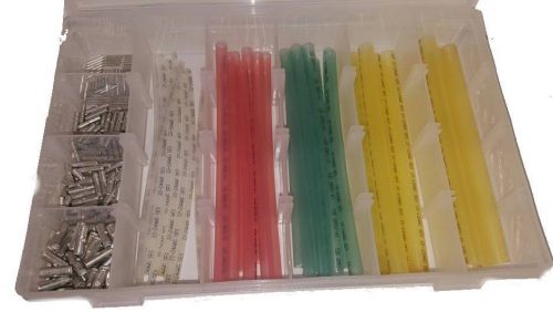 232 pcs Heat Shrink and Butt Splice Kit, American made