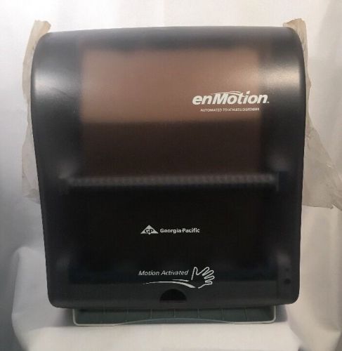 Georgia pacific enmotion paper towel touchless dispenser, motion activated new for sale