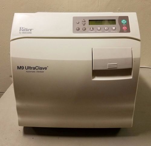 Midmark Ritter M9 UltraClave Bench-Top Sterilizer w/ Warranty - 282 Cycles