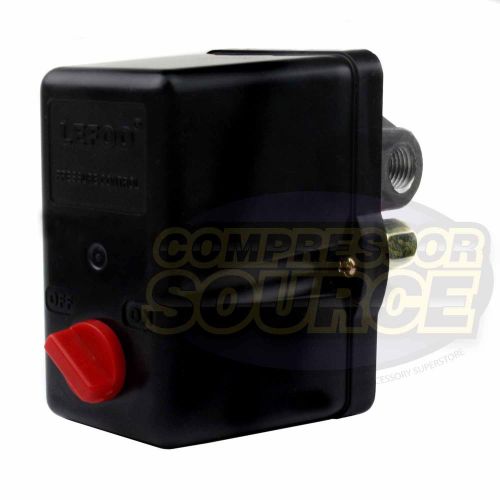 New 4 port 3 phase air compressor pressure switch control valve 140-175 psi for sale