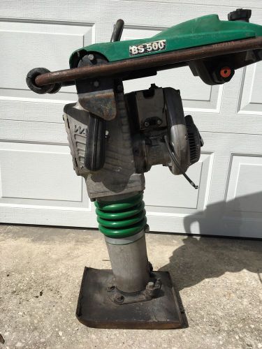 Wacker bs-500 rammer tamper jumping jack ground compactor ground for sale