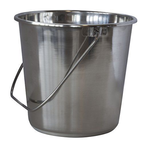 AmeriHome X-Large Stainless steel Bucket
