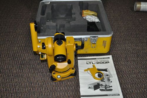 Topcon Optical Vernier Theodolite Model LTL-20DP Mint Condition - Special Unit