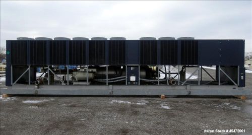 Used- trane air cooled helical rotary liquid chiller, 300 ton, model rtac 3004 u for sale