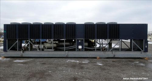 Used- Trane Air Cooled Helical Rotary Liquid Chiller, 300 Ton, Model RTAC 3004 U