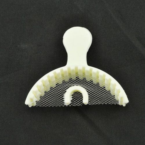 100 Pcs Dental Impression Disposable Anterior Bite Registration Triple Trays