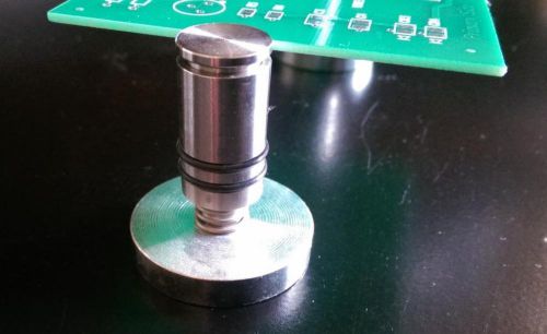 Electronic PCB Board holder Magnet bottom with Spring Grab