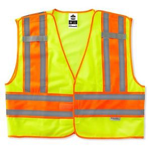 New in Packaging Ergodyne Glowear High Visibility Public Safety Vest Size L/XL