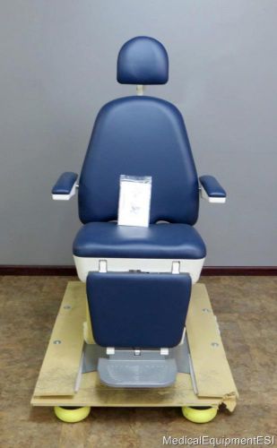 New smr maxi 4000 power ent exam chair navy blue global surgical tattoo dental for sale