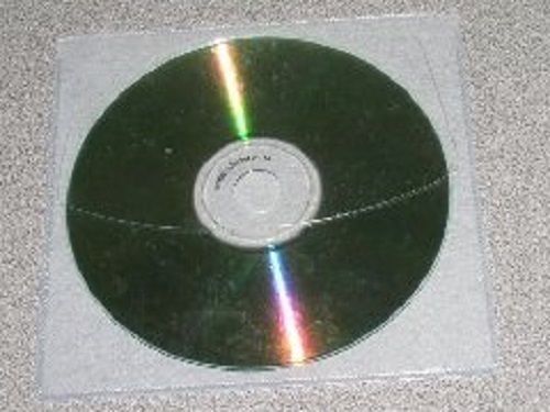 100 NEW POLY CD SLEEVES W/GRAPHIC WINDOW V4