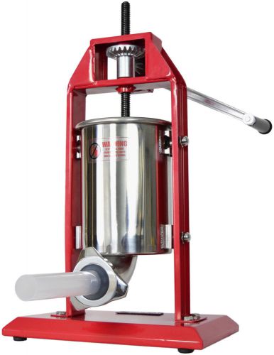 New Sausage Stuffer Vertical Stainless Steel 3L/7LB 5-7 Pound Meat Filler