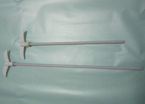 Teflon swing-out paddle PTFE Stirrer coated Stainless Steel L 300MM D 7MM *1pc b