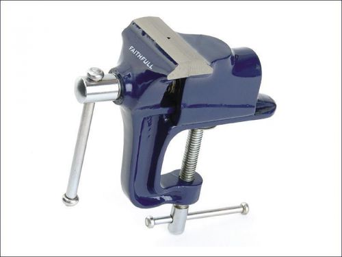 Faithfull - hobby vice 60mm (2.1/2in) with integrated clamp - tbv/c60 for sale