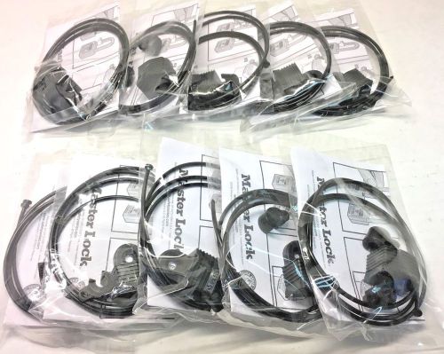 Lot 10 - master lock s100, padlock mounting lanyard, 2&#034;-3 ft, dielectric plastic for sale