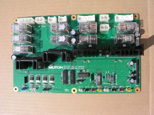 Mutoh valuejet vj-1604a heater relay board de-36765b      free s&amp;h for sale