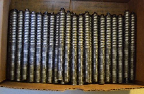 BOX OF 105 COOPER B-LINE B3213-3/8X4PLN COACH SCREW RODS, 3/8&#034; X 4&#034; PLAIN (NO FI
