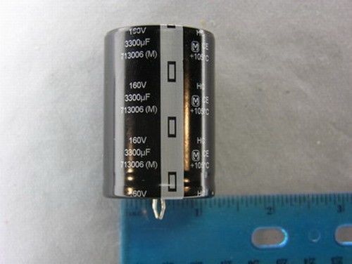 4 Panasonic TS-HC 3300uf 160V Snap-In Electrolytic Capacitors