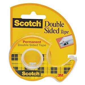 Scotch Double Sided Tape with Dispenser, 3/4 x 300 Inches (237)