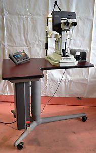 Coherent 7970 YAG Laser with Powered Table, Foot Switch &amp; Key - Clean