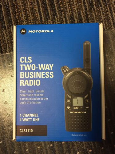 Motorola CLS Series Charger And Cord New NO Radio Included
