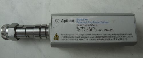 As-Is - Agilent / HP E9327A E-Series Peak and Average Power Sensor