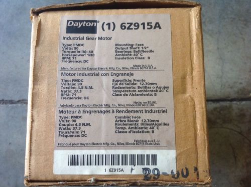 Dayton 6Z915A industrial motor New!