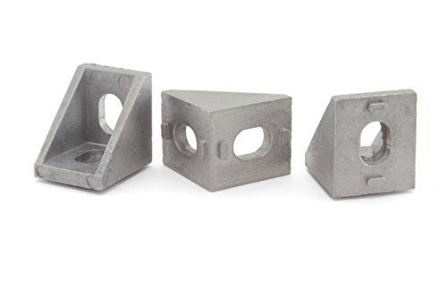 Generic Cast Corner Bracket for 20mm Aluminum Extrusion 20x20x17mm (Pack of 10)