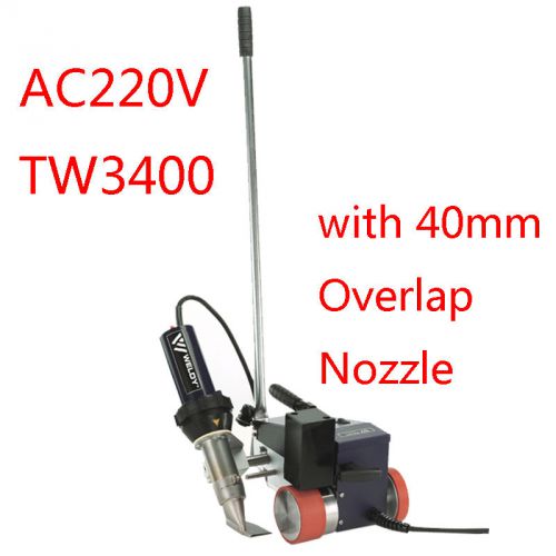 Ac220v tarper tw3400 automatic hot air welder with 40mm overlap nozzle for sale
