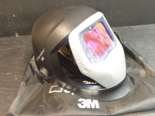 3m speedglas welding helmet 9100xx auto dark lens w/storage bag great con(slf 2) for sale