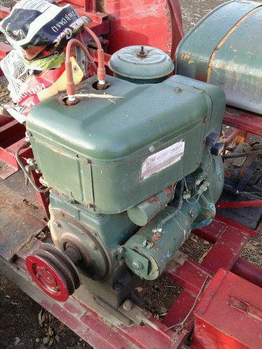 &#034; WISCONSIN ENGINE  two cylinder  THD motor complete &#034; wood cutting buzz saw