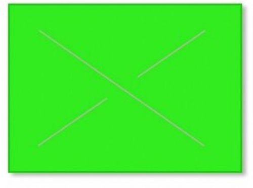 Garvey Products Gx2216 Fluorescent Green Blank Labels (2216-07060), 9 Rolls Per