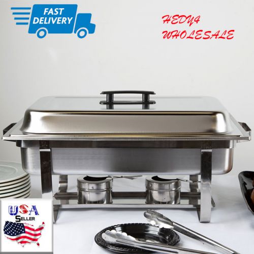 8 Qt. Economy Chafer Stainless Chafing Dish  Fast Shipping!!!