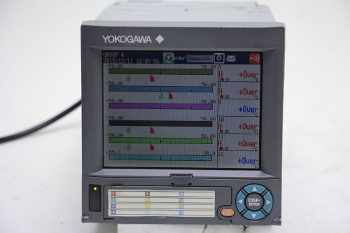 YOKOGAWA DAGSTATION DX1012-1-4-2 SUFFIX A1 W/ 80MB MEMORY CARD S5GB09586
