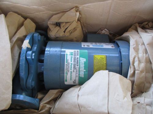 Deanline Industrial inline process/ liquid pump. 3/4&#034; W/ Leeson Electric motor