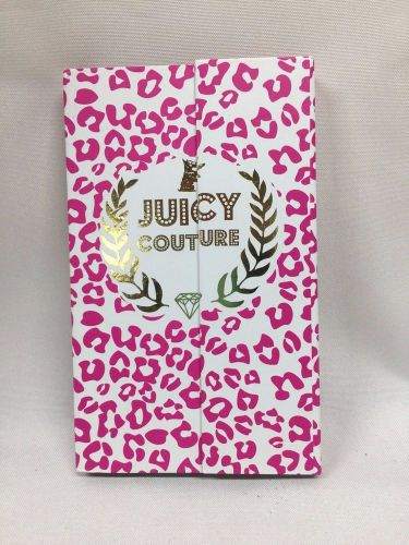 Juicy Couture Notebook Post it Book 5 x 8.5 inch NEW #1487