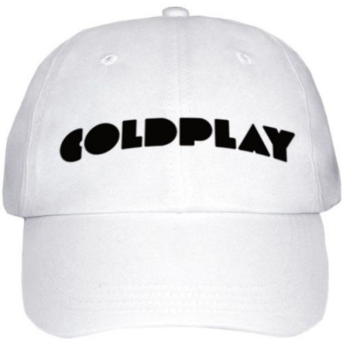 2 X COLDPLAY Embroidered Music Band Cap  Hat (White) Free Shipping