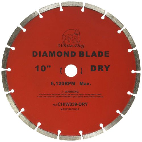 AJ Wholesale CHIW039-DRY 10&#034; Diamond Saw Blade
