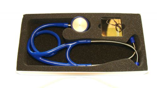 Cardiology stethoscope blue for sale