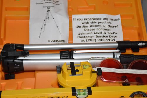 johnsom laser level kit #9100/40-0909 &#034;NEW&#034;