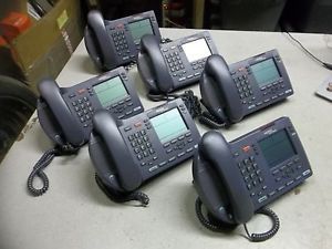 Nortel NTEX00 i2004 Business Office Internet Telephones, Lot of 6 *FREE SHIPPING