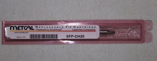 Metcal SFP-CH25 .100&#034; 30° Chisel Soldering And Rework Cartridge