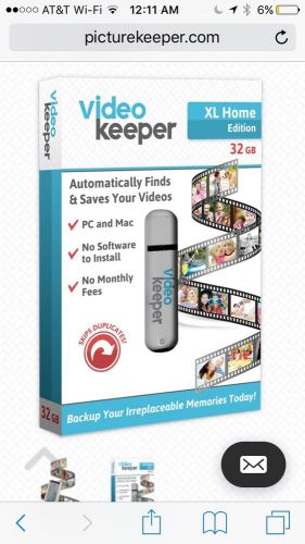 Video Keeper XL Home edition 32gb