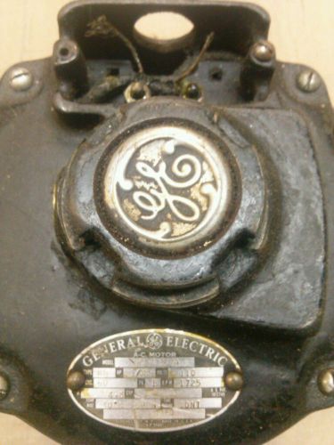 Vintage General Electric A.C Motor 1/4hp 110v