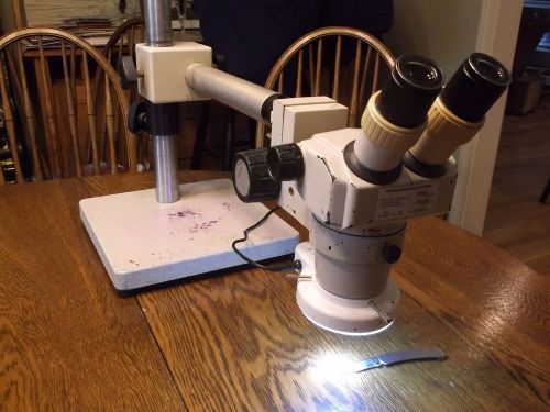 Nikon SMZ-1 Stereozoom Microscope 7-30x zoom  with Ring Light and Boom Stand ::)