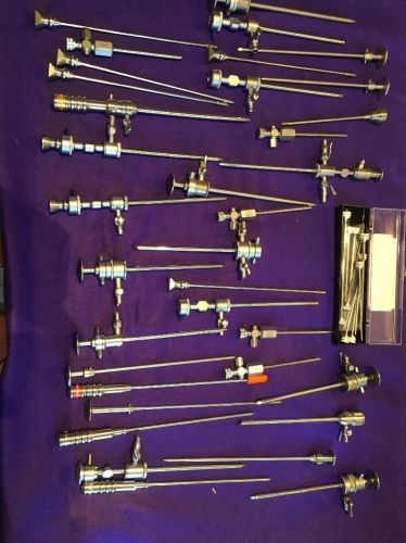 Lot Of R. WOLF And Olympus Trocar Needle and Sheaths