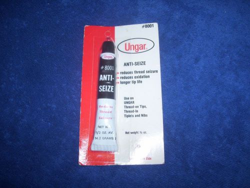 Vintage Ungar 8001 Anti-Seize Lubricant Reduce Thread Seizure on Solder Tips NIP