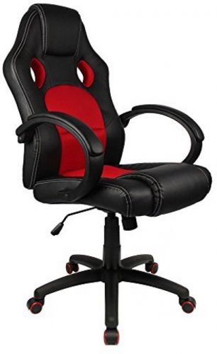Homall desk chair executive swivel leather office chair, racing style task pu for sale