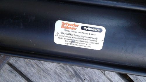 Schrader Bellows Cylinder #FAF118411 10.000 Stroke 250 PSI